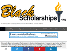 Tablet Screenshot of blackstudents.blacknews.com