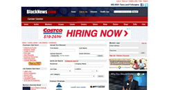 Desktop Screenshot of jobs.blacknews.com